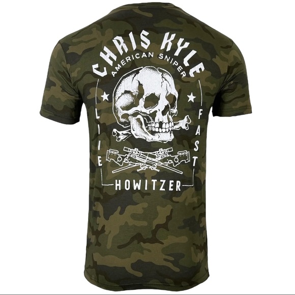 Howitzer Style Men's T-Shirt SLIGHTER Military Grunt MFG - Picture 3 of 11